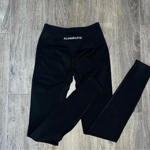 SOLD Alphalete Amplify Black Leggings XS